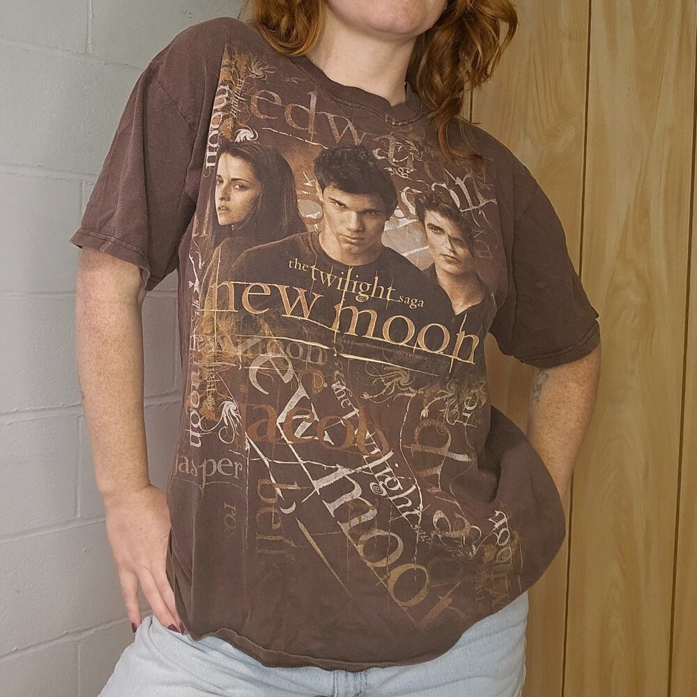 Twilight New Moon Bella, Edward & Jacob Graphic Tshirt